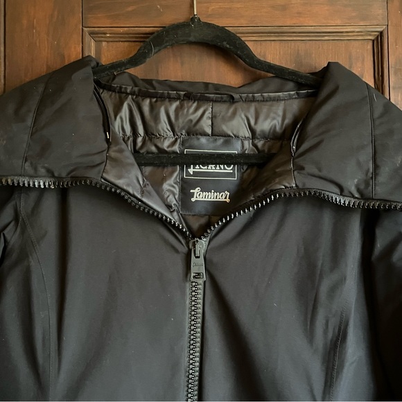 HERNO WOMENS BLACK DOWN PARKA JACKET IN GOOD COND (8) - Picture 11 of 12